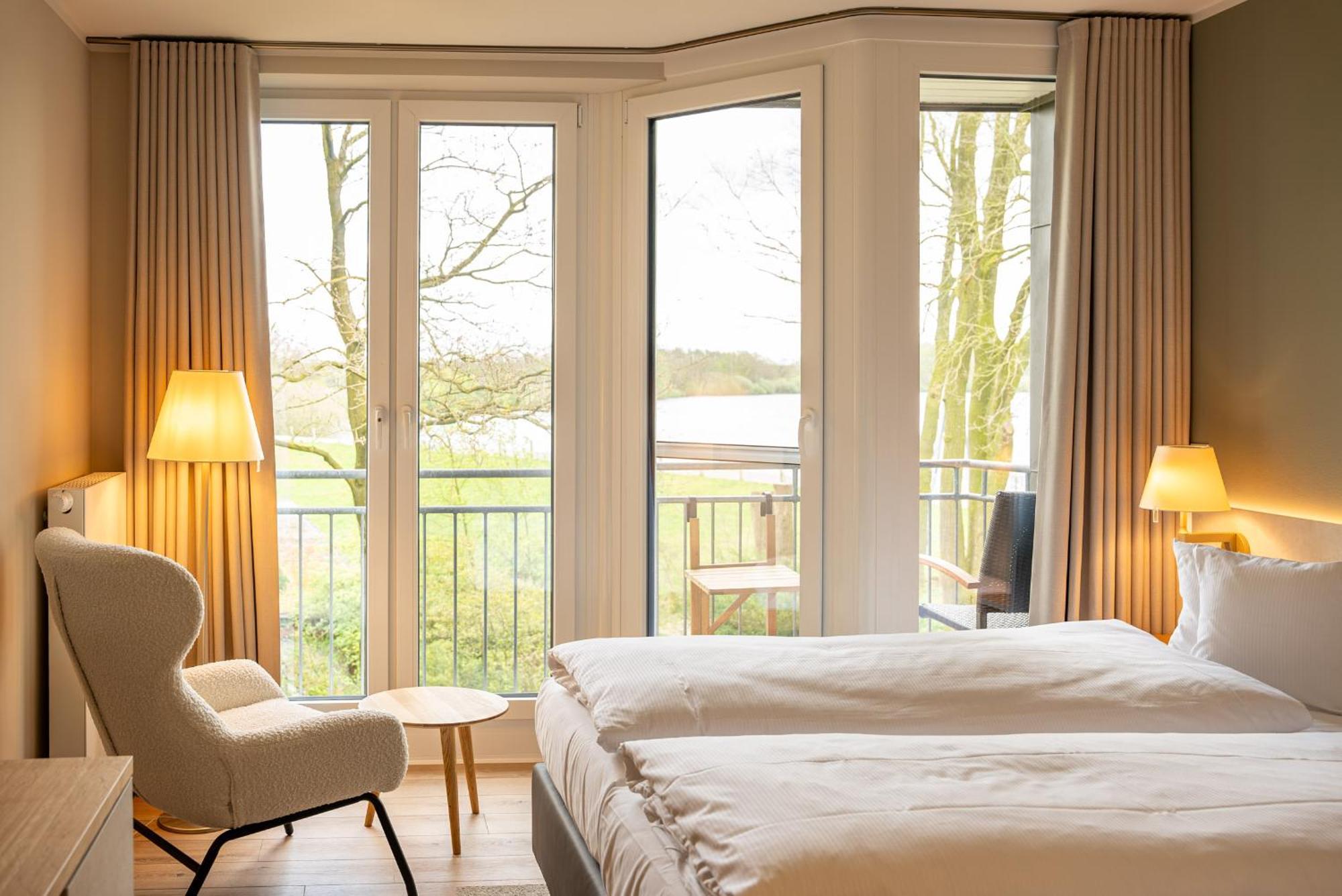 Hotel Seeblick Thülsfeld Exteriör bild